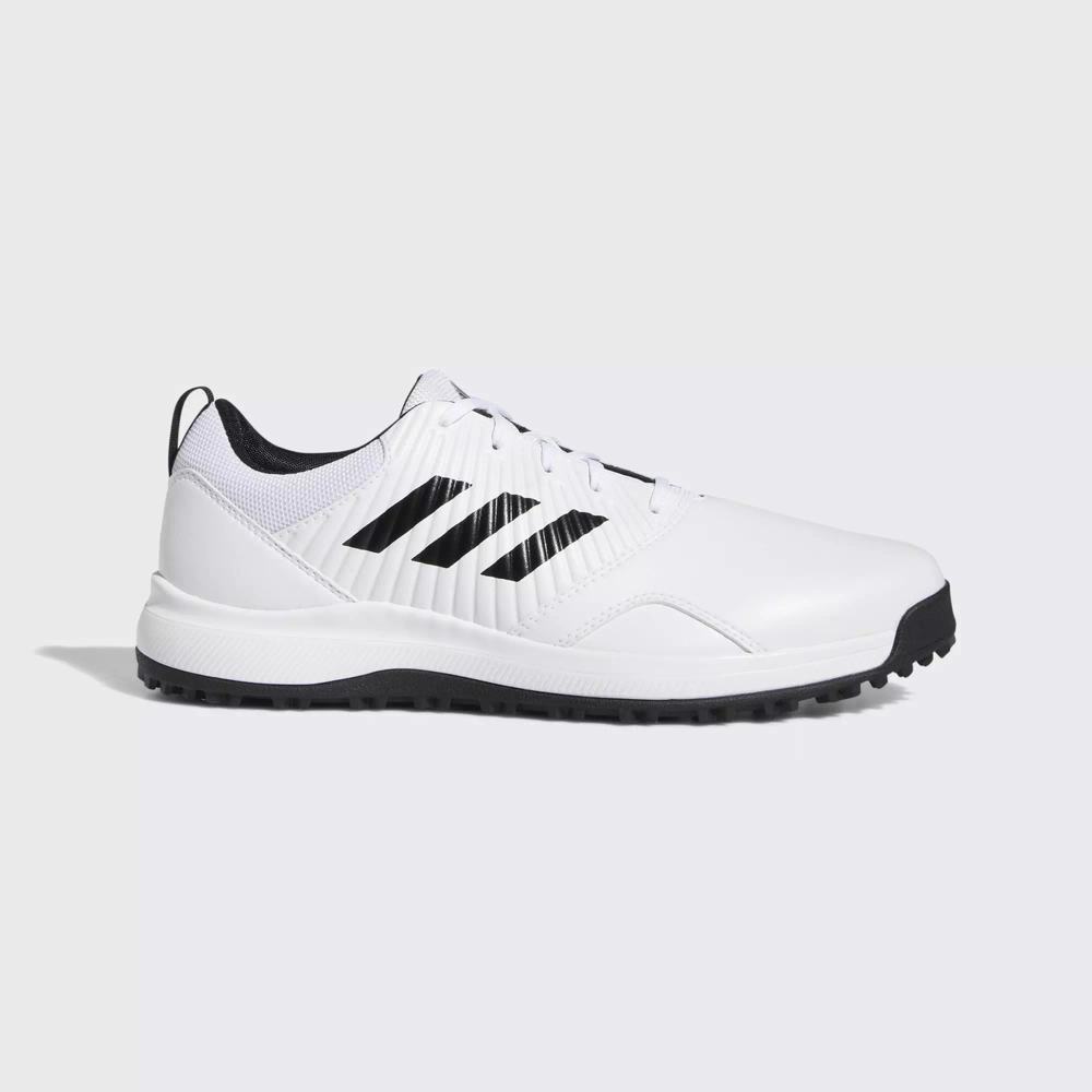 Adidas CP Traxion Spikeless Tenis De Golf Blancos Para Hombre (MX-63308)